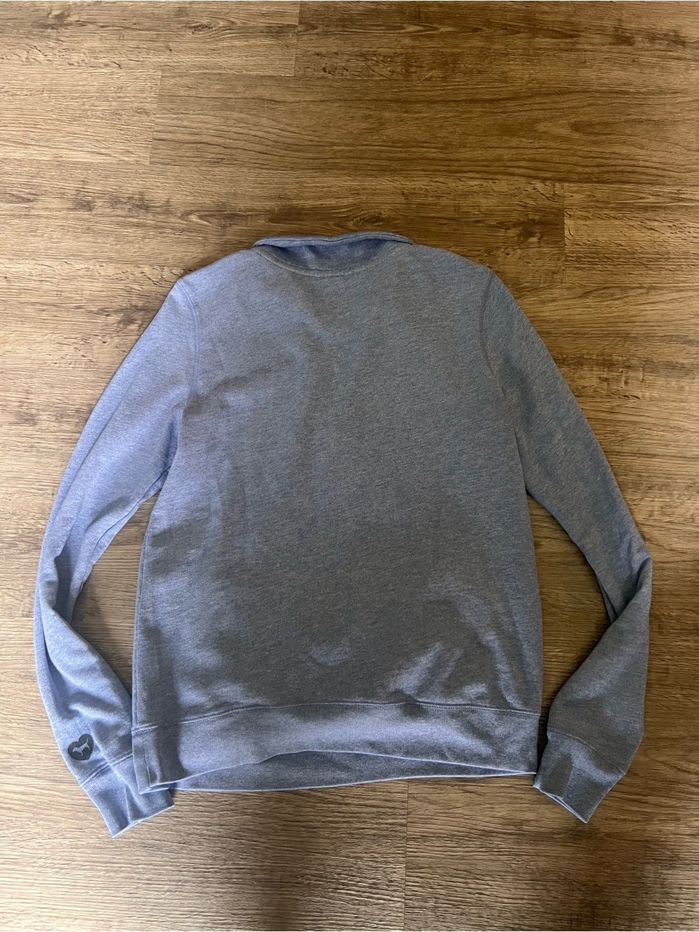Victoria's Secret PINK 2012 Heather Blue Logo Trim Pullover - Picture 5 of 5